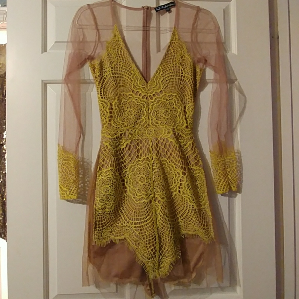 SOLD For Love And Lemons Luau Mini Dress